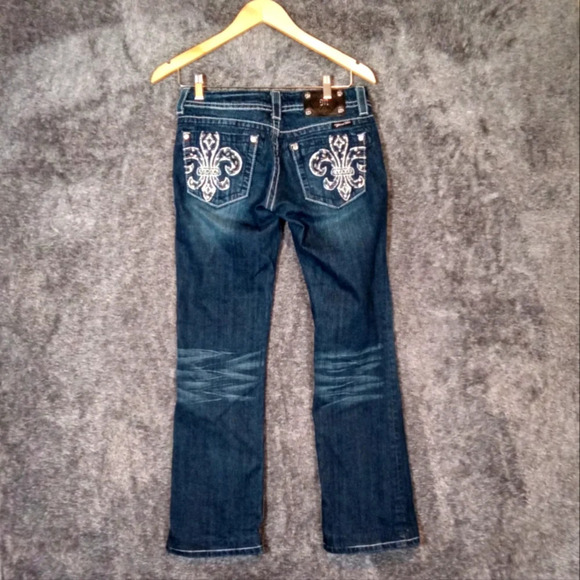Miss Me Y2K Boot style rodeo cowgirl women's jeans sz 26 - Picture 1 of 9